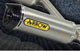 ARROW DUCATI 848 08 - 1198 09 TITANIUM THUNDER DUAL SILENCERS WITH CARBON END CAP FOR STOCK AND ARROW COLLECTORS