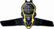 SPIDI BACK WARRIOR BACK PROTECTOR IN BLACK,YELLOW M-XL (180-195CM)