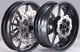 BRAKING B-WHEEL APRILIA RSV1000 & TUONO 03-05 FRONT AND REAR WHEEL KIT (INCL REAR SPROCKET)