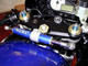 SPRINT APRILIA MILLE RS250 SIDE MOUNTED 140MM IN REVERSE DAMPER IN BLUE - REQUIRES 53MM FORK CLAMP