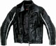 SPIDI JACKAL LEATHER JACKET IN BLACK,WHITE S-3XL