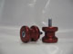 PBR 8MM SPOOL KIT - RACE W,40MM FLANGE - IN RED