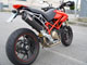 SIL MOTO DUCATI MONSTER 900,1000 93-02 FULL SYSTEM 2 X 1 HIGH MOUNT OVAL ALUMINUM SILENCER - RACING