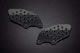 RIZOMA HEEL GUARDS (PAIR) - FOR RIZOMA REARSETS - SILVER CARBON FIBER