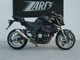 ZARD KAWASAKI Z1000 07- SLIPON STAINLESS SILENCER