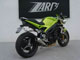 ZARD TRIUMPH SPEED TRIPLE 02-07 FULL SYSTEM STAINLESS SILENCER - BLACK